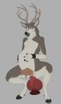 5_fingers abdominal_bulge absurd_res andromorph animal_dildo animal_sex_toy anthro antlers big_dildo black_nose canine_dildo cervine deer digital_media_(artwork) dildo fingers fur genitals hair hi_res horn intersex jayne_doe knot knotted_dildo mammal masturbation nipples nude penetration pregnant pregnant_andromorph pregnant_anthro pregnant_intersex pregnant_masturbation sex_toy sex_toy_insertion skullsbesan smile solo tail teats toy udders vaginal vaginal_penetration vulva
