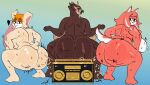 5_fingers anal animal_humanoid anthro ass_clapping athletic athletic_anthro avian beak big_breasts big_butt bird black_body bodily_fluids boombox breasts brown_body brown_ears brown_fur bubble_butt butt canid canine canis clothing conductor&#039;s_wife_(sonic) digital_media_(artwork) domestic_dog eyebrows eyelashes eyewear eyewear_on_head facial_markings fan_character feathers female female_penetrated fingers fur genitals glistening glistening_butt glistening_eyes gold_boombox_(prevence) group hair half-closed_eyes happy happy_sex head_markings headgear headwear heart_eyes heart_pupils heart_symbol hi_res highlights_(coloring) humanoid humanoid_genitalia humanoid_hands humanoid_penis interspecies lagomorph lagomorph_humanoid large_penetration larger_female leporid leporid_humanoid long_ears longclaw_(sonic) looking_at_another looking_at_viewer looking_back looking_down looking_pleasured lying male male/female male_penetrating male_penetrating_anthro male_penetrating_female mammal mammal_humanoid markings mooncheese motion_lines motion_outline multicolored_body multicolored_fur narrowed_eyes nipples nude nude_anthro nude_female nude_male orange_body orange_fur owl paramount_pictures penetration penis presenting presenting_hindquarters procyonid rabbit rabbit_ears raccoon raised_tail rear_view scrubby_the_rabbit_(jaydiman) seductive sega sex shaking size_difference smaller_male smile sonic_the_hedgehog_(film) sonic_the_hedgehog_(series) sweat sweatdrop sweaty_butt tail tail_feathers tail_motion tail_tuft tailwag tan_inner_ear the_murder_of_sonic_the_hedgehog thick_thighs trio tuft twerking vanilla_the_rabbit white_body white_fur yellow_eyes