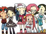  bad_id bad_pixiv_id chibi crying crying_with_eyes_open gym_leader hat hikari_(pokemon) mai_(pokemon) miru_(pokemon) multiple_girls nozomi_(pokemon) ojamajo_doremi pantyhose parody pokemon pokemon_(anime) pokemon_(game) pokemon_dp_(anime) pokemon_dppt sayaka_furansowa sumomo_(pokemon) suzuna_(pokemon) tears white_legwear 