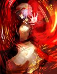  bad_id bad_pixiv_id blue_hair hat hexagram highres magic_circle red_eyes remilia_scarlet solo touhou un-known_(ninesix) 