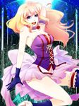  bad_id bad_pixiv_id bare_shoulders blue_gloves choker corset gloves kyouko_(roughplus) long_hair macross macross_frontier sheryl_nome solo 