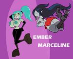  adventure_time crossover danny_phantom ember_mclain marceline zetarok 