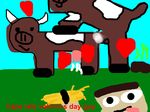  cow minecraft steve tagme 