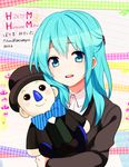  2013 aqua_eyes aqua_hair bad_id bad_pixiv_id character_name dated hatsune_miku sacchan_(hn0816) solo vocaloid 