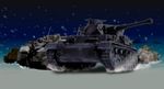  caterpillar_tracks char_b1 d98 emblem flag girls_und_panzer ground_vehicle military military_vehicle motor_vehicle no_humans panzerkampfwagen_iv photo snow snowing sturmgeschutz_iii tank tank_focus type_89_i-gou 