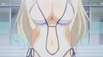  animated animated_gif blonde_hair bouncing_breasts breasts da_capo da_capo_iii large_breasts swimsuit yoshino_charles 