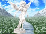 angel angel_wings luka luka_(mon-musu_quest!) mon-musu_quest! monster monster_girl petrification sex statue wings 