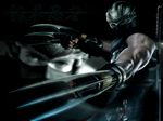  1boy 3d claws muscle ninja ninja_gaiden ryu_hayabusa sword weapon 