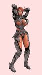  armor big_breasts blood_elf breasts clothed clothing dancing elf female glowing_eyes hair leman nipples pointy_ears skimpy thighs video_games warcraft world_of_warcraft 