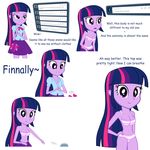  bra breasts camel_toe equestria_girls female friendship_is_magic hair human humanized long_hair looking_at_viewer mammal multi-colored_hair my_little_pony panties purple_eyes purple_skin skirt smile twilight_sparkle_(eg) twilight_sparkle_(mlp) underwear 