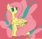 arthropod blue_eyes butterfly equine female feral fluttershy_(mlp) friendship_is_magic hair horse insect mammal mekhalive my_little_pony pegasus pink_hair pony solo standing wings 