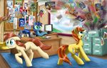  absurd_res arthropod blue_eyes blue_fur blue_hair brown_hair changeling cutie_mark equine female feral fluffy_the_bringer_of_darkness fluttershy_(mlp) friendship_is_magic fur green_eyes grey_fur group hair hi_res hiding horn horse insect looking_up male mammal moth my_little_pony open_mouth otakuap pegasus pony queen_chrysalis_(mlp) rainbow_dash_(mlp) rarity_(mlp) running scared sharp_teeth sitting surprise tan_fur teeth tongue two_tone_hair unicorn wings yellow_eyes yellow_fur 