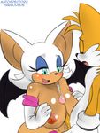 anthro areola balls bat bat_wings big_breasts blue_eyes blush breasts canine cum cumshot edit erect_nipples erection eyes_closed female fox gloves habbodude hair hedgehog huge_breasts interspecies male mammal miles_prower nipples nude open_mouth orgasm penis rouge_the_bat sega sex smile sonic_(series) sonic_the_hedgehog straight titfuck tongue white_hair wings 