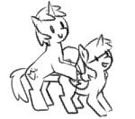  ambiguous_gender animated black_and_white clopper-dude duo equine female feral friendship_is_magic horn horse incest male mammal monochrome my_little_pony open_mouth penetration penis plain_background pony sex shining_armor_(mlp) straight twilight_sparkle_(mlp) unicorn white_background winged_unicorn wings 