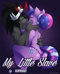  2013 anthro anthrofied bluntwhiskey blush cutie_mark duo english_text equine female friendship_is_magic headgear horse kayla-na king_sombra_(mlp) kissing male my_little_pony panties pony straight text thong twilight_sparkle_(mlp) underwear 