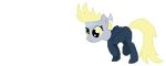  alpha_channel animated bandanna blonde_hair derp_eyes derpy_hooves_(mlp) equine female feral friendship_is_magic hair horse mammal my_little_pony plain_background pony skinsuit sneaking solo tomdantherock transparent_background 