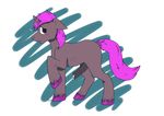  blank_flank equine erection hair horse male mammal my_little_pony original_character penis pink_hair pink_mane pony shiro_muraski solo 