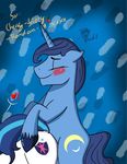  abstract_background anal anal_penetration blue_fur blue_hair blush crescent_(mlp) cutie_mark duo english_text equine eyes_closed father_and_son feral friendship_is_magic fur gay hair horn horse incest just-random-ish male mammal my_little_pony penetration pony shining_armor_(mlp) smile text unicorn white_fur 