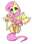  anatomically_correct anatomically_correct_pussy animal_genitalia anus equine equine_pussy female feral fluttershy_(mlp) friendship_is_magic fur green_eyes hair horse mammal my_little_pony pegasus pink_hair plain_background pony pussy samochiku solo teats white_background wings yellow_fur 