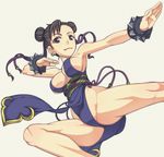  alternate_costume breasts caryo chun-li double_bun large_breasts nanashino pelvic_curtain solo street_fighter street_fighter_iv_(series) 