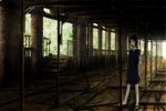  bad_id bad_pixiv_id black_hair dress original solo standing yoshidaworks 