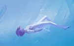  ayanami_rei blue_hair chenbo highres neon_genesis_evangelion plugsuit signature underwater 