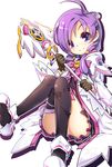  aisha_(elsword) elsword pantsu poseich thighhighs 