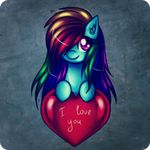  &lt;3 crazyrainbow0 equine female feral friendship_is_magic hair horse mammal multi-colored_hair my_little_pony pony rainbow_dash_(mlp) rainbow_hair smile solo 