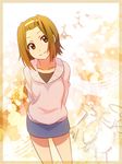  bad_id bad_pixiv_id brown_eyes brown_hair drum drum_set hairband highres instrument k-on! piroaki short_hair smile tainaka_ritsu 