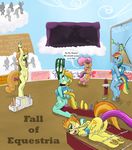  anal_beads barbed_wire breasts carrot_top_(mlp) cheerleader cum cum_drinking cum_in_mouth female friendship_is_magic lightning_dust_(mlp) my_little_pony pussy rainbow_dash_(mlp) scootaloo_(mlp) sex sex_toy smudge_proof spitfire_(mlp) toys wonderbolts_(mlp) 