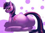  blush butt cutie_mark equine female feral friendship_is_magic horn looking_at_viewer mammal my_little_pony overweight solo trinity-fate62 twilight_sparkle_(mlp) unicorn 