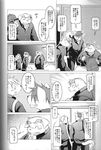  comic dog futaba_kotobuki gay male mammal namihira_kousuke over_weight overweight red_panda takaki_takashi translated translation_request trouble:_the_final_chapter trouble_4 