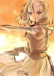  bow_(weapon) crossbow orion_(orionproject) rance_(series) ribbon solo sword urza_pranaice weapon 