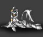 anthro anthrofied breasts equine female friendship_is_magic green_eyes hair jewelry mammal mrfatcakes my_little_pony nipples nude piercing solo stripes two_tone_hair zebra zecora_(mlp) 