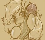  &lt;3 applejack_(mlp) blush brown_background disembodied_penis duo equine erection faceless_male female feral friendship_is_magic hair handjob horse hua113 licking long_hair looking_at_viewer male mammal monochrome my_little_pony open_mouth penis plain_background pony precum saliva sex sketch tongue tongue_out 