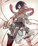  mikasa_ackerman nou shingeki_no_kyojin sword tagme 