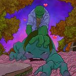  &lt;3 absurd_res anal anal_penetration anthro ass_up bald basket blush bread clothing coat duo eyes_closed food forced from_behind gay grass green_skin hand_on_head happy hi_res incest kamachuu kamechuu leonardo_(tmnt) lizard lying male michelangelo_(tmnt) mutant night night_sky ninja nude on_stomach open_mouth open_shirt outside penetration picnic pinned plant rape reptile sandwich sandwich_(food) scalie sex shell shirt skin sky smile standing tears teenage_mutant_ninja_turtles teeth tree turtle 