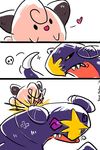  cleffa comic garchomp heart no_humans pokemon tagme 