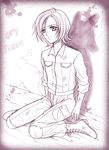  1boy androgynous long_hair personification toboe trap wolf&#039;s_rain wolf's_rain 