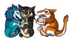  chibi_sergal cute fur kymimary rayza sergal silvergrin 