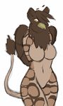  anthro avian breasts butt female gryphon invalid_tag plain_background wings wingston 