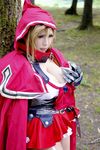  1girl asian blonde_hair blue_eyes chouzuki_maryou cosplay photo plump queen&#039;s_blade queen's_blade solo zara_(queen&#039;s_blade) zara_(queen&#039;s_blade)_(cosplay) zara_(queen's_blade) zara_(queen's_blade)_(cosplay) 