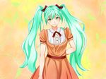  aqua_eyes aqua_hair bad_id bad_pixiv_id daishou hatsune_miku long_hair solo twintails vocaloid 