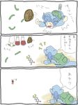  artist_request comic cucumber hakurei_reimu kawashiro_nitori multiple_girls touhou translated tripping 