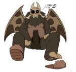 1_eye 2_toes 3_fingers anthro beard belly big_penis bodily_fluids catmacnasach claw_fingers claw_toes claws clothing disney dominant elderly erection eye_bags facial_hair feet finger_claws fingers foot_fetish foot_focus footwear footwear_only fur genitals hand_on_leg hand_on_thigh hi_res horn leg_grab looking_at_viewer male moobs mostly_nude nipples one_shoe_on overweight overweight_anthro overweight_male papa_titan_(the_owl_house) pawpads penis pubes shoe_fetish shoes shoes_only slipper_fetish slippers slippers_only solo solo_focus sweat sweaty_feet talking_to_viewer teasing teasing_viewer teasing_with_feet the_owl_house thigh_grab titan_(the_owl_house) toe_claws toes wings