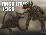  anguirus daikaiju dinosaur giant_monster godzilla_(series) kaiju kaijuu monster mutant number numbers toho_(film_company) 