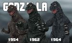  daikaiju dinosaur giant_monster godzilla godzilla_(series) incarnations kaiju kaijuu monster multiple_persona mutant number numbers toho_(film_company) 
