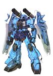  gundam_seed gundam_seed_destiny kuramochi_kyouryuu mecha no_humans science_fiction simple_background solo white_background zaku zaku_phantom 