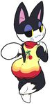  aliasing ambiguous_gender animal_crossing cat cherry feline looking_back male mammal nintendo plain_background punchy_(animal_crossing) solo video_games 