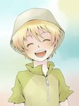  blonde_hair bucket_hat digimon digimon_adventure_02 hat smile takaishi_takeru ya 